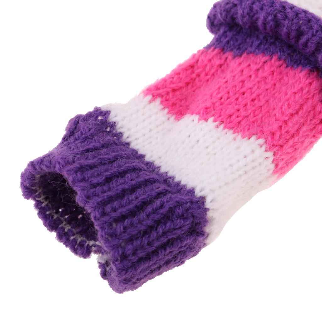 New Doll Clothes Striped Sweater Dress Knitted Woven For 1/6 Doll Toy