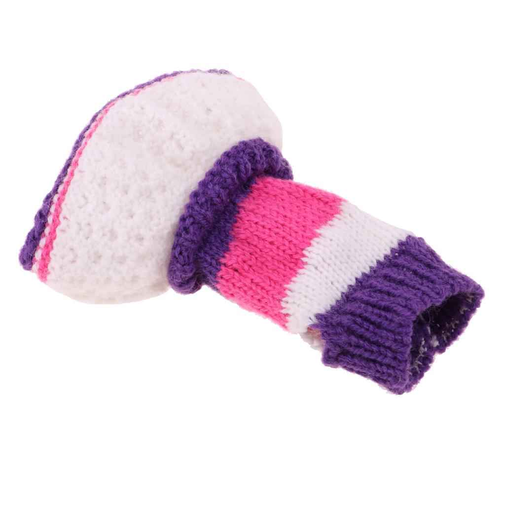 New Doll Clothes Striped Sweater Dress Knitted Woven For 1/6 Doll Toy