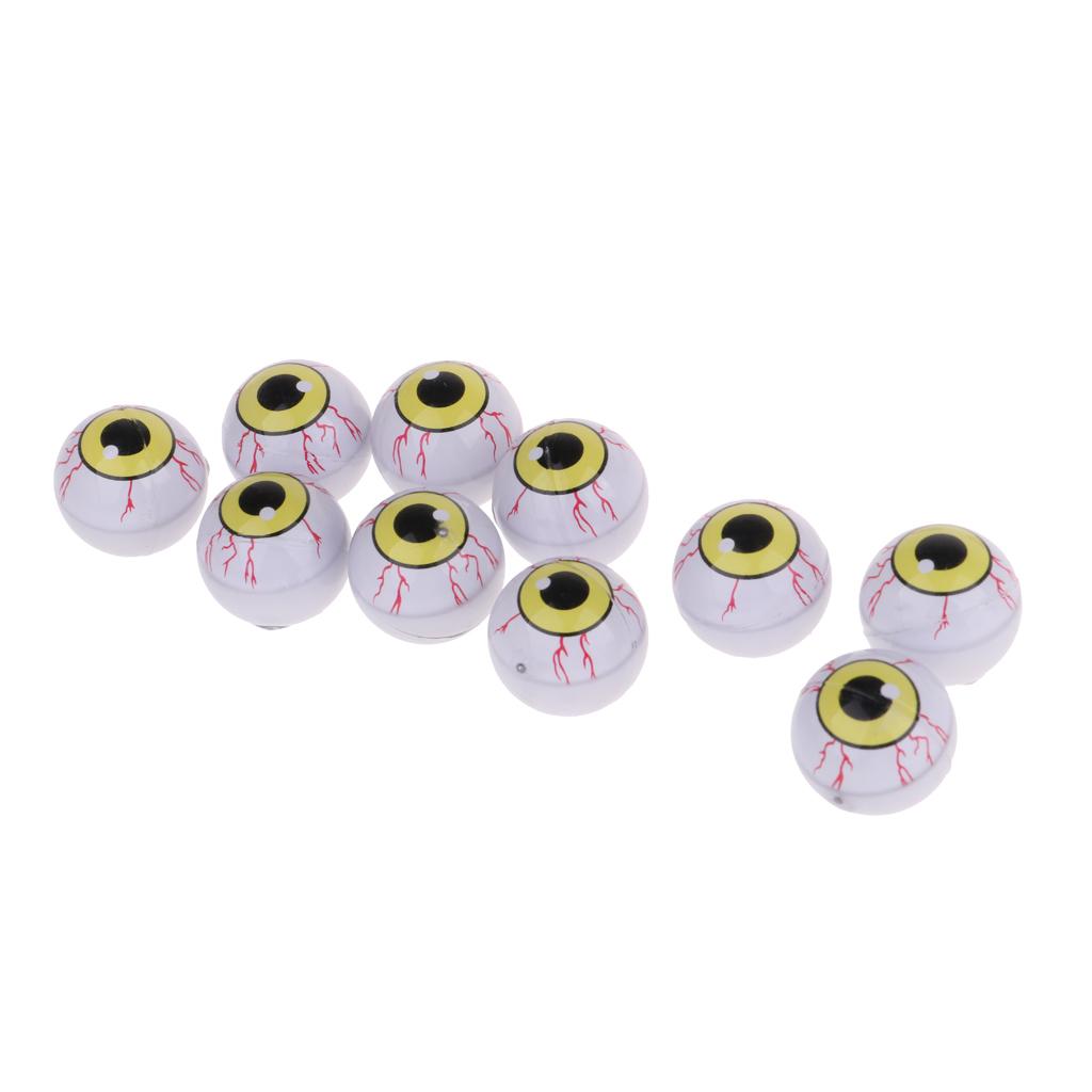 10pcs 25mm Plastic Eyeballs Eyes for Kids DIY Craft Toy Supplies Accessories