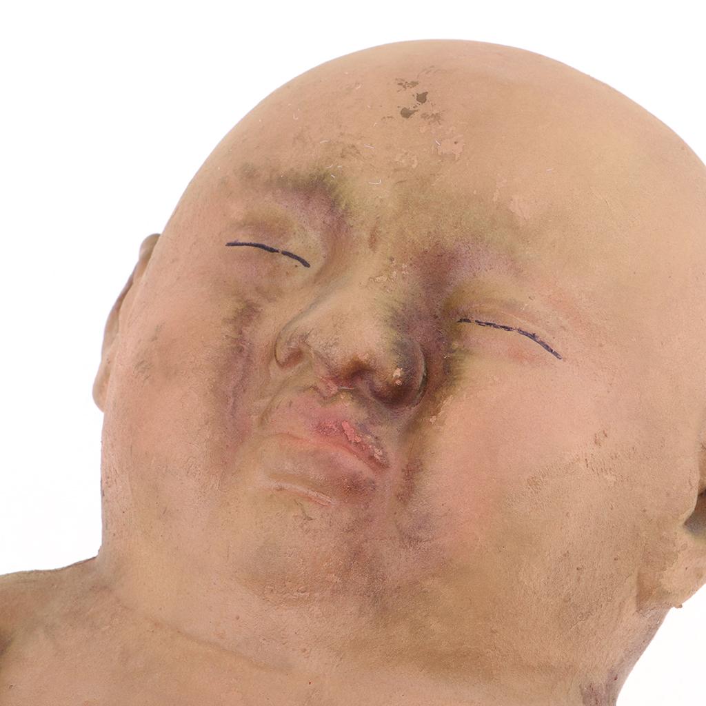 Evil Baby Zombie Doll Scary Nude Sleeping Baby Doll Halloween Party Decor