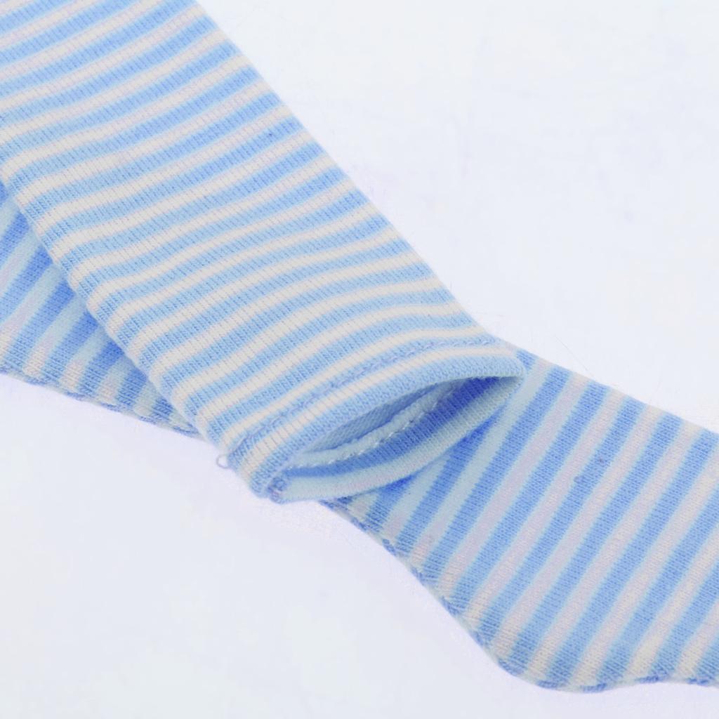 60cm Doll Striped Stockings for 1/3 Night Lolita Girl Dolls Accessory Blue