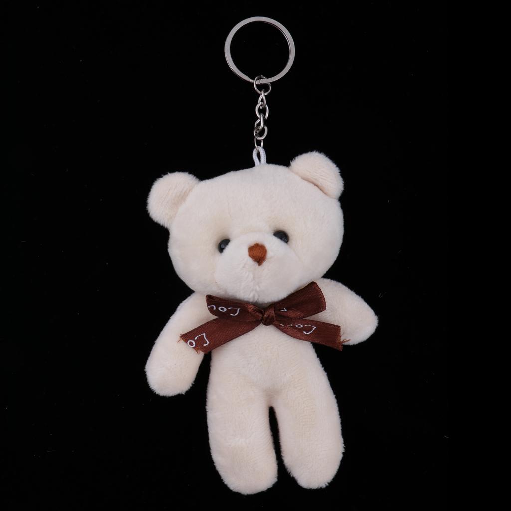 Cute 1/3 Doll Plush Mini Little Bear Toy Bed Sofa Doll Accessory Beige