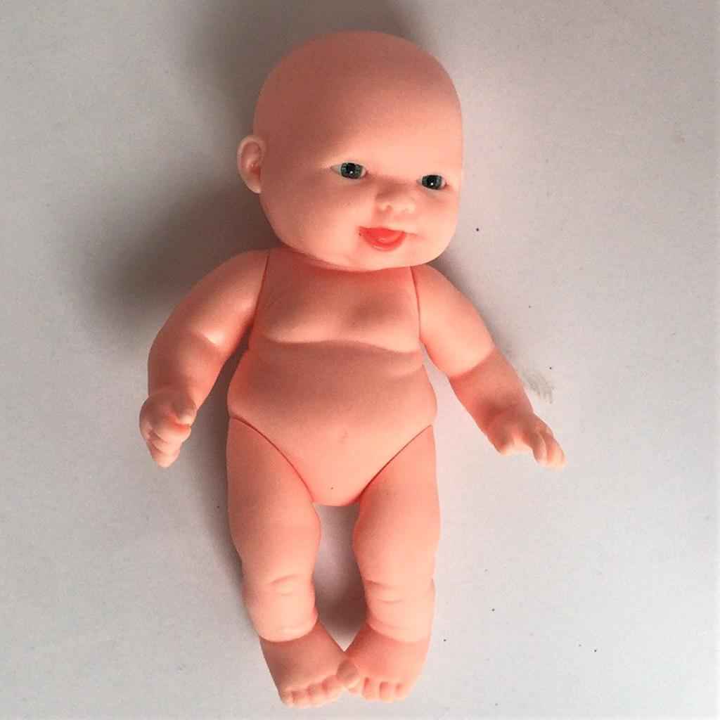 11cm Realistic Baby Doll Vinyl Newborn Infant Simulation Model Kids Toys