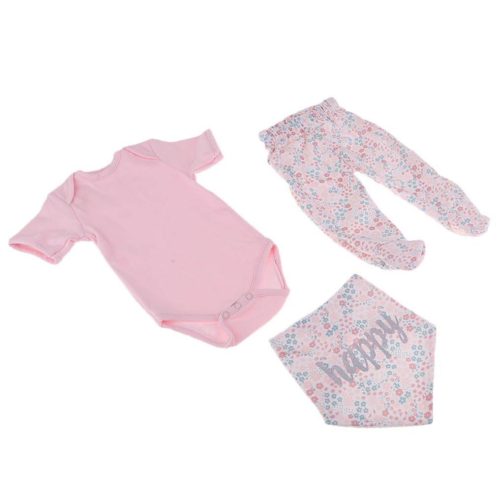 Doll Clothes Suit for 22inch Reborn Dolls Casual Wear Dress up Accessory