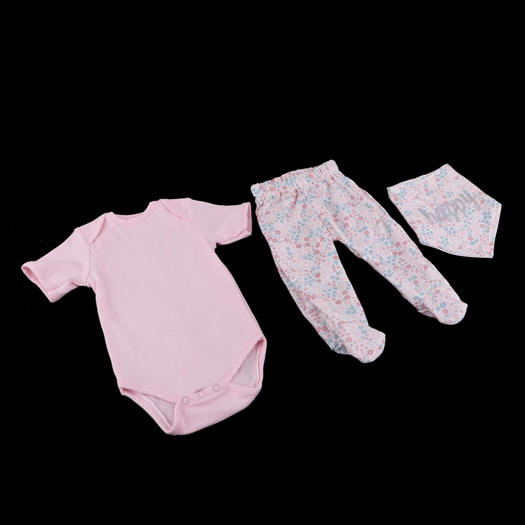 Doll Clothes Suit for 22inch Reborn Dolls Casual Wear Dress up Accessory