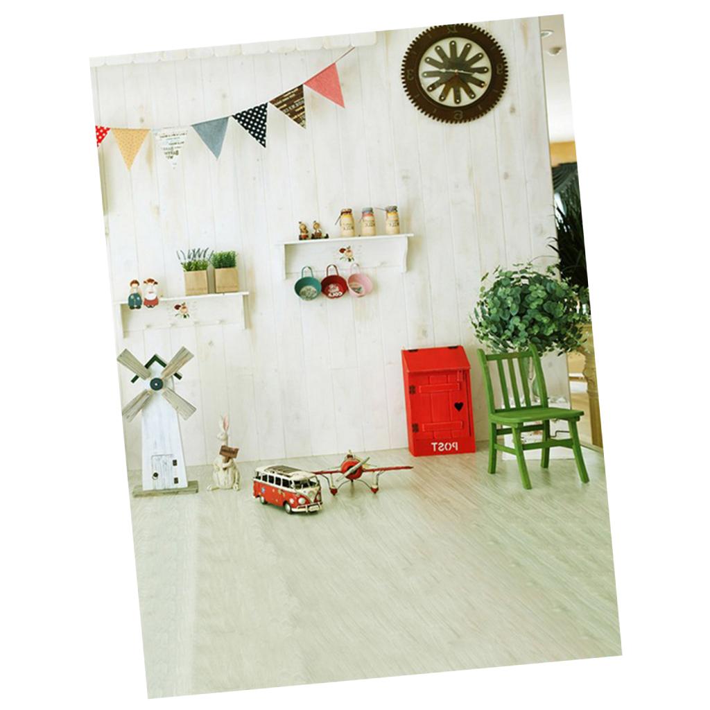 Digital Cloth Photography Backcloth Dollhouse Scene Accessories 60 x 120cm