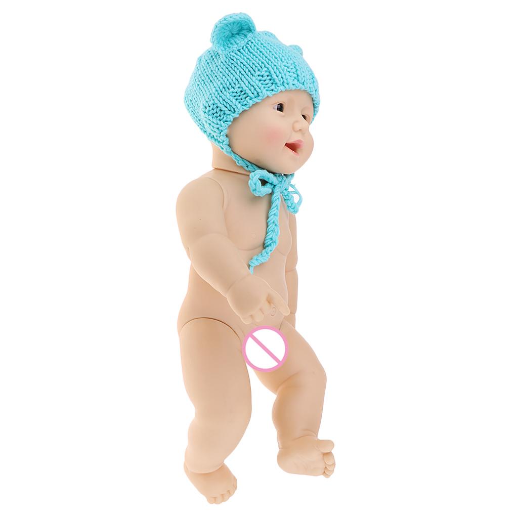 50cm Real Life Newborn Baby Boy Doll Vinyl Infant Nursery Practice Toy Gift