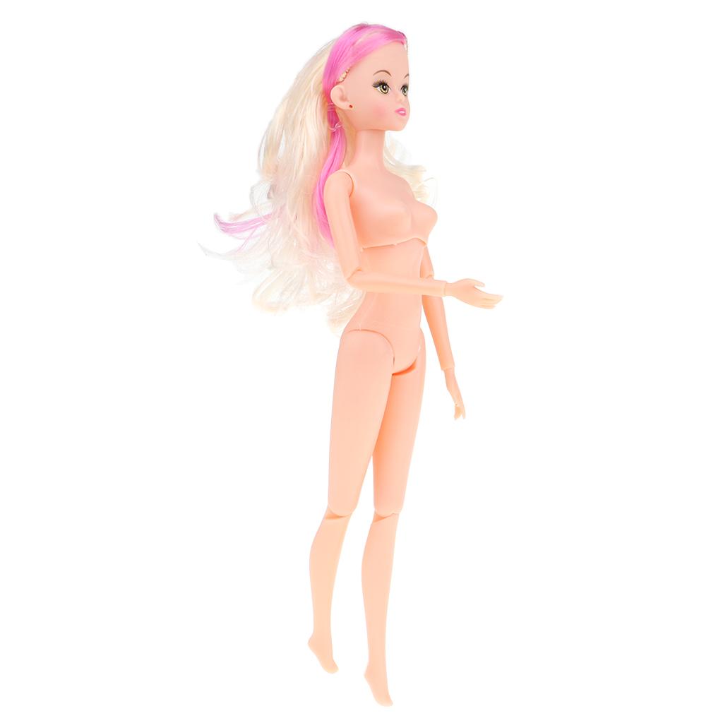 30CM Joints Nude Doll Body For 1/6 BJD Doll DIY Making Accessory Normal Skin