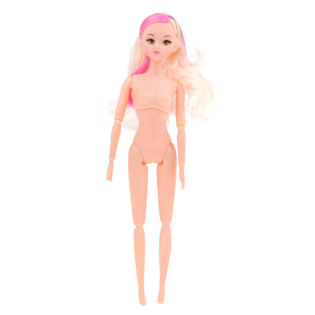 30CM Joints Nude Doll Body For 1/6 BJD Doll DIY Making Accessory Normal Skin