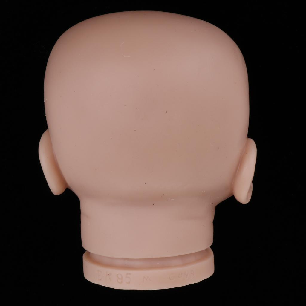 20inch Reborn Head Sculpt Newborn Sleeping Baby Doll Head Mold Unpainted #2