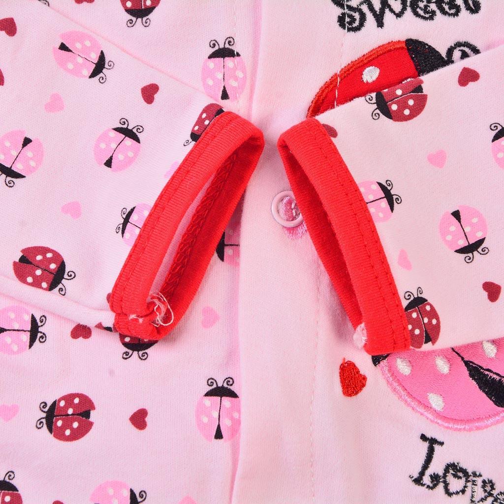 Lovely Long Sleeve Jumpsuit Pink for 22-23inch Reborn Doll Outfit Accessory
