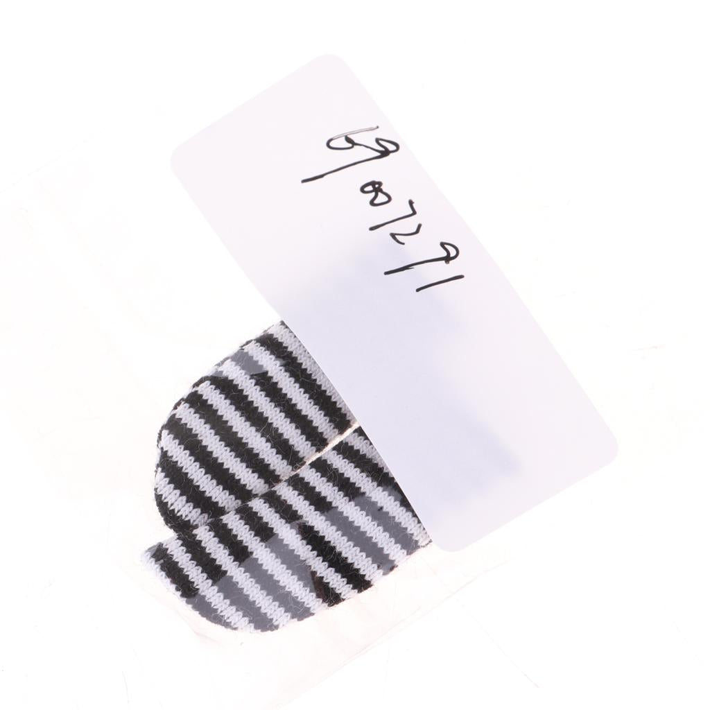 Lovely Striped Socks Clothes for OB11 Obitsu11 Dolls Accessories Black