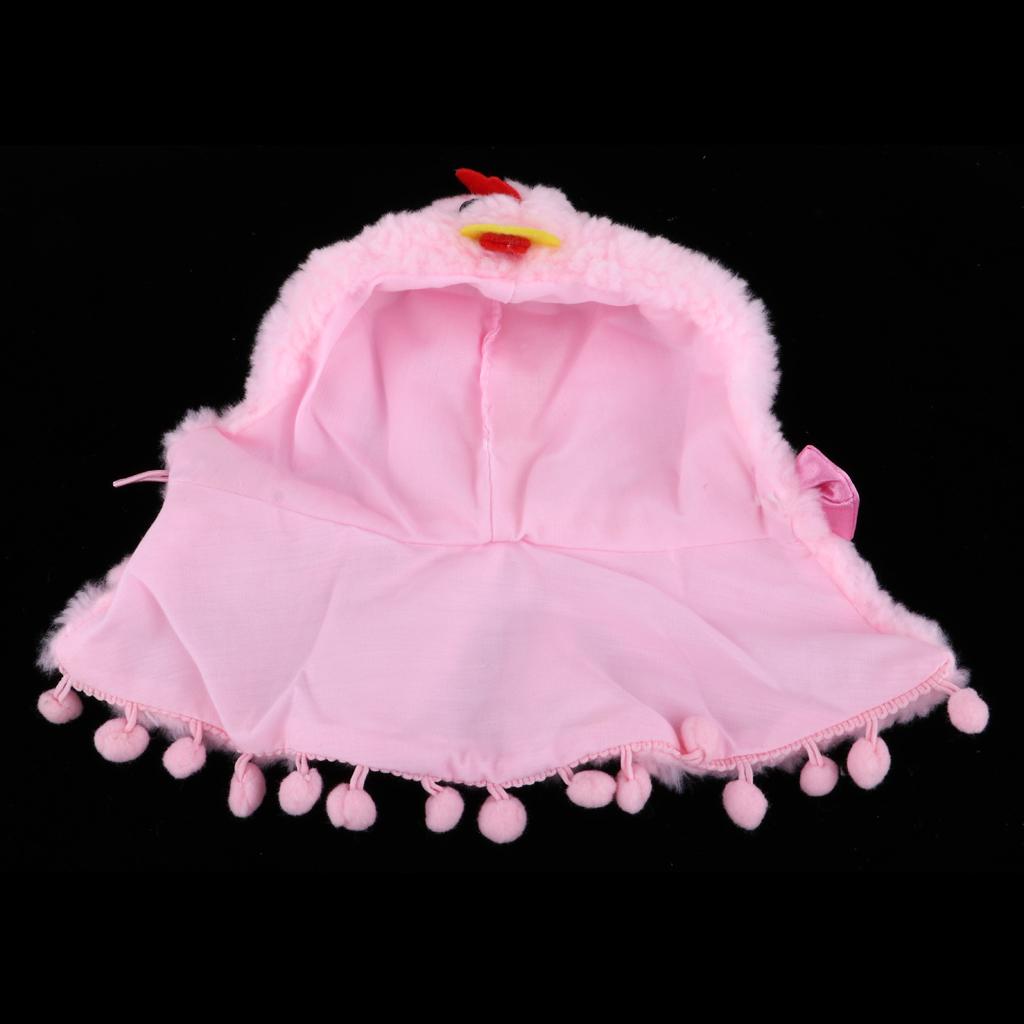 Inverness Style Plush Cape Cloak Boots & Jumpsuits for 25cm Mellchan Doll