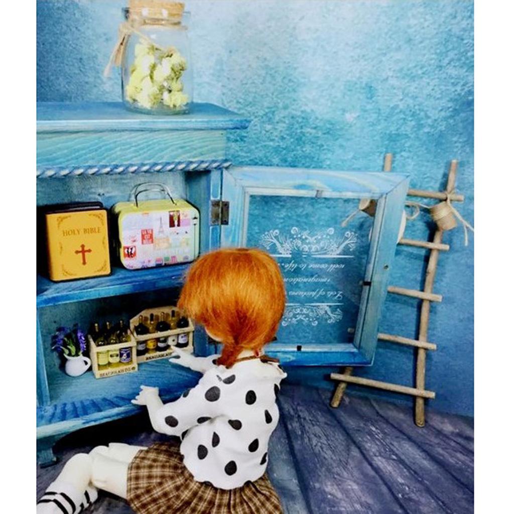 Lifelike Backdrop Background for Doll Under 20cm Photography Props 30x60cm