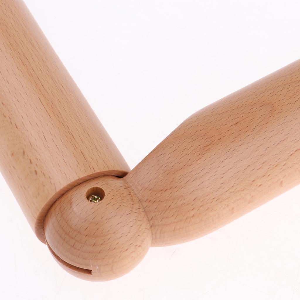 Three Section Wooden Manikin Arms Mannequin Female Hands Artist Model #1