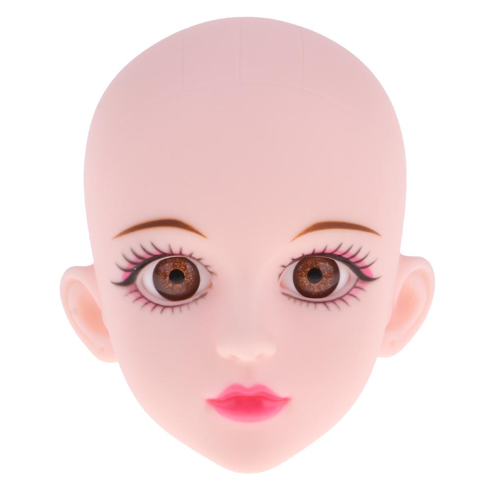 Safety 14mm Eyes Acrylic Eyeballs for 1/4 BJD Doll DIY Making Brown