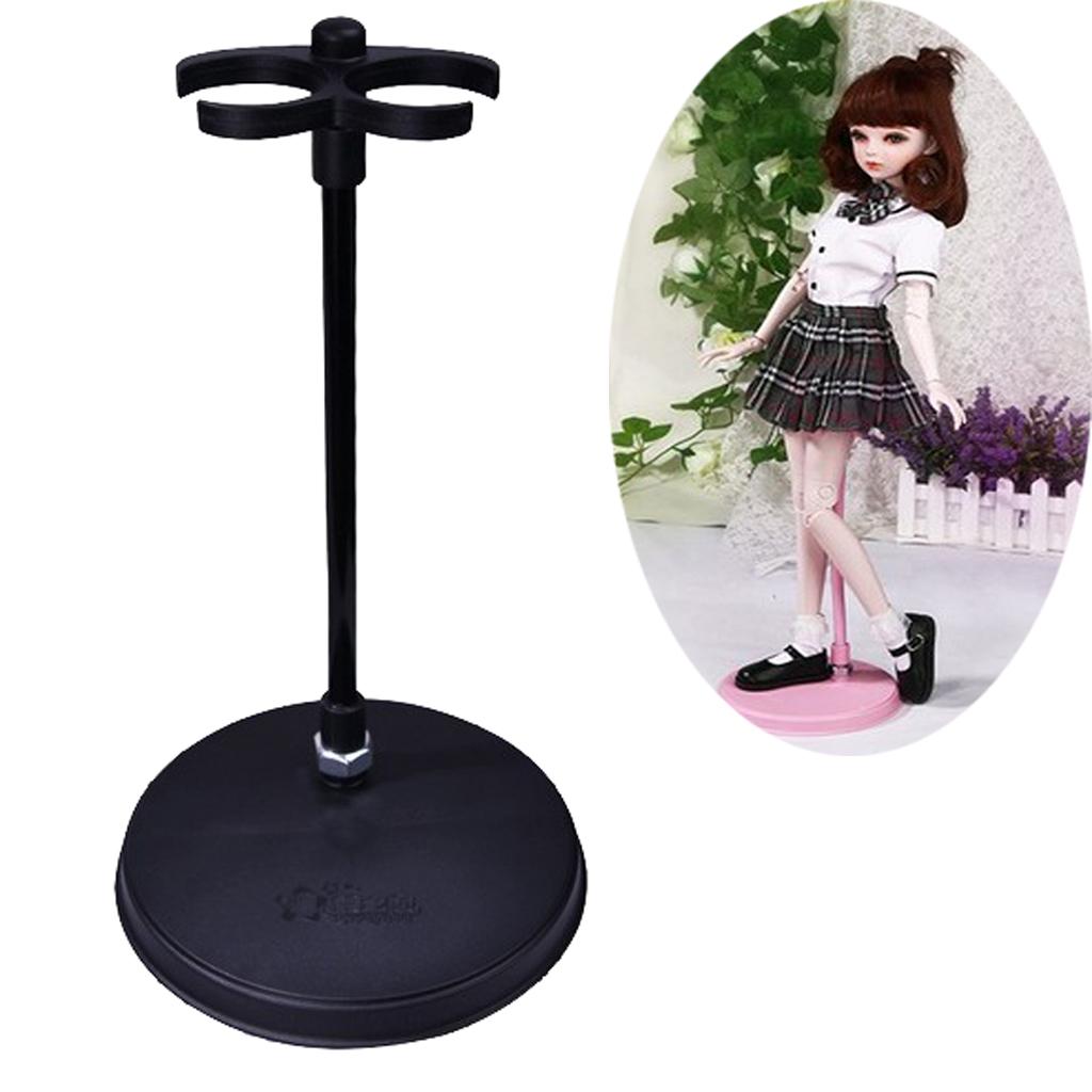 1/3 Scale BJD Doll Display Stand Doll Leg Holder for DOD Accessories Black