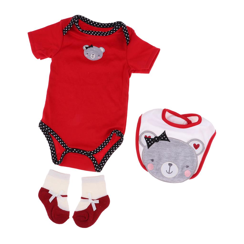 Lovely Doll Clothes Suit for 20-22'' Reborn Dolls Dress up Accessory