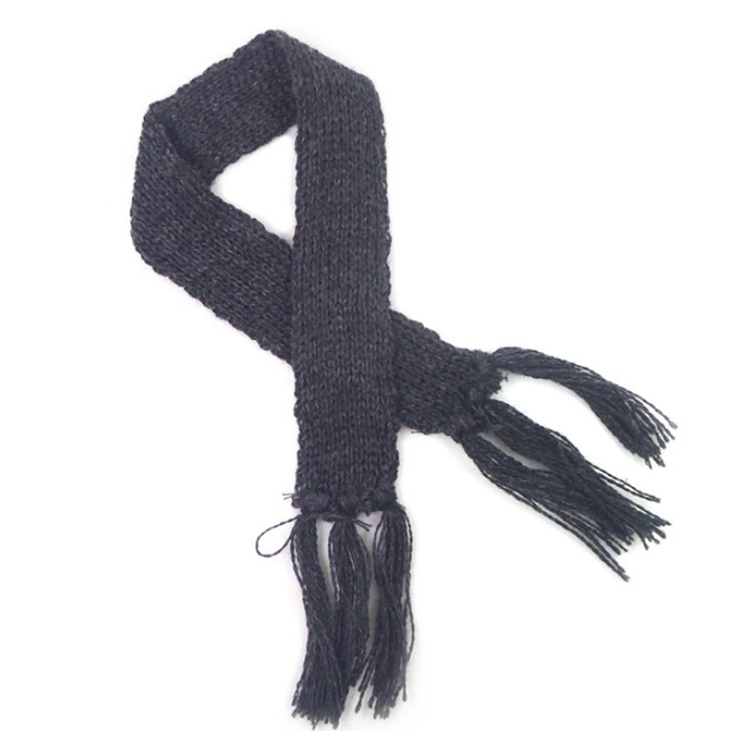 Cute Knitted Hat Scarf Suit Winter Outfit for 1/6 Girl Dolls Accessory