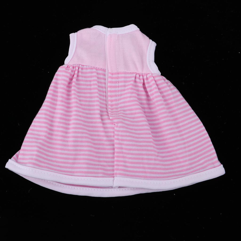Lovely Striped Sleeveless Dress for 25cm Mellchan Dolls Clothes Accessories