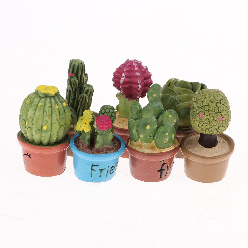 1/12 Dollhouse Mini 3 Layer Flower Rack Plant Ladder Shelf & Potted Plants