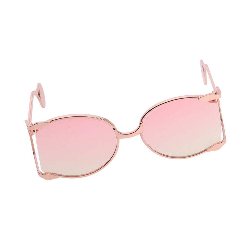 Cool Sunglasses Glasses for Blythe Doll Pet Toy Clothes Accessories Golden F