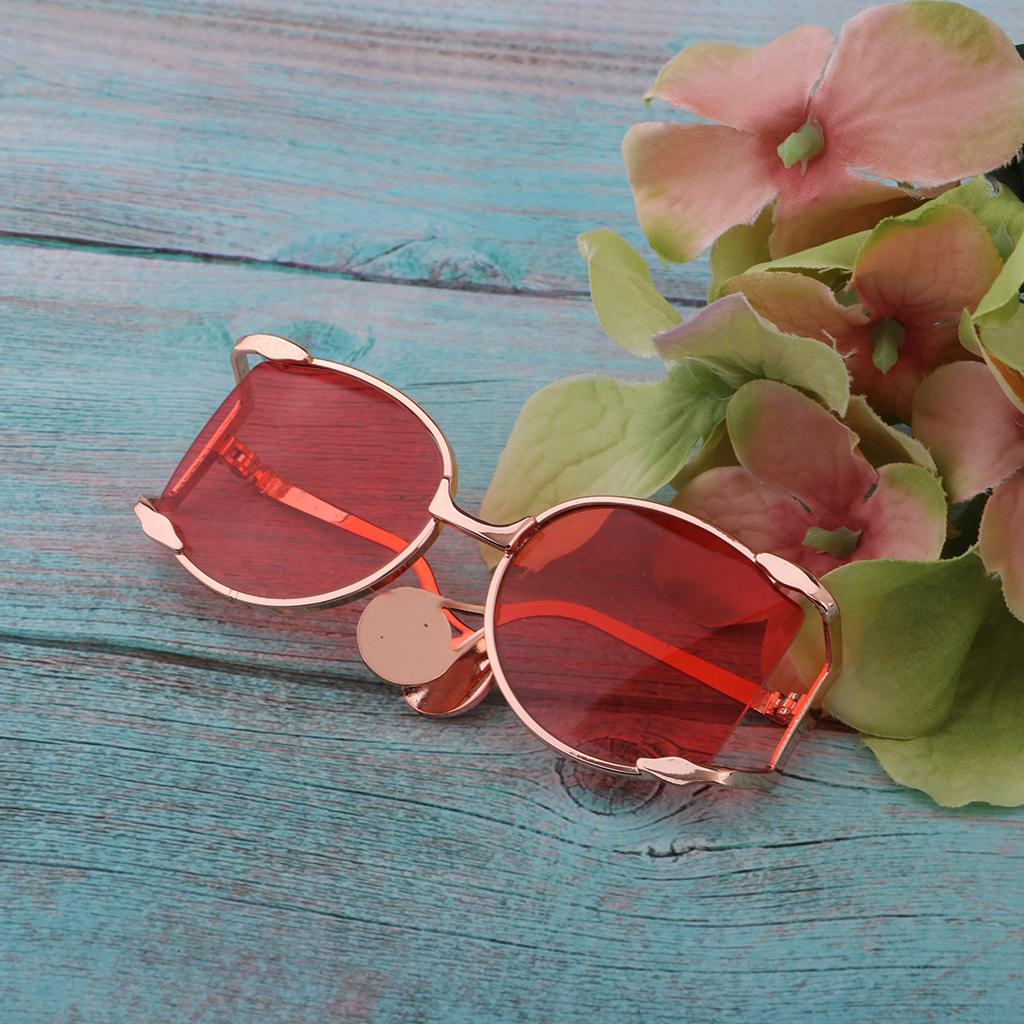 Cool Sunglasses Glasses for Blythe Doll Pet Toy Clothes Accessories Golden G