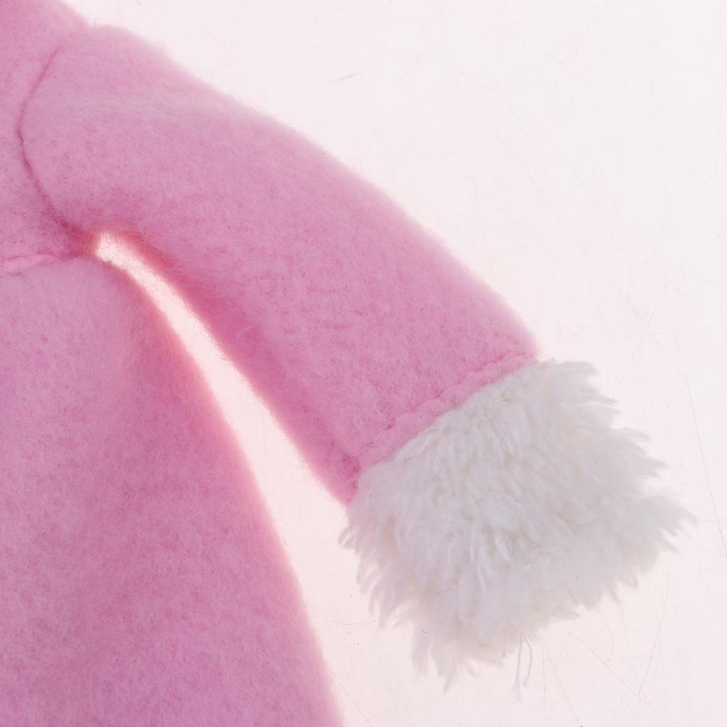 1/6 Scale Woolen Overcoat Coat for Blythe Azone Licca Doll Clothes Pink
