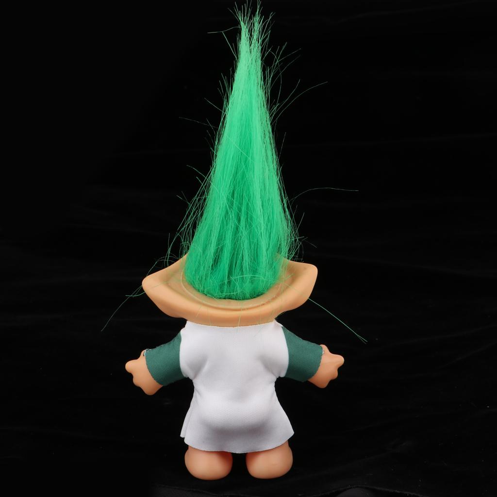 Delicate Lucky Troll Doll Mini Action Figures Toy Cake Decorations #2
