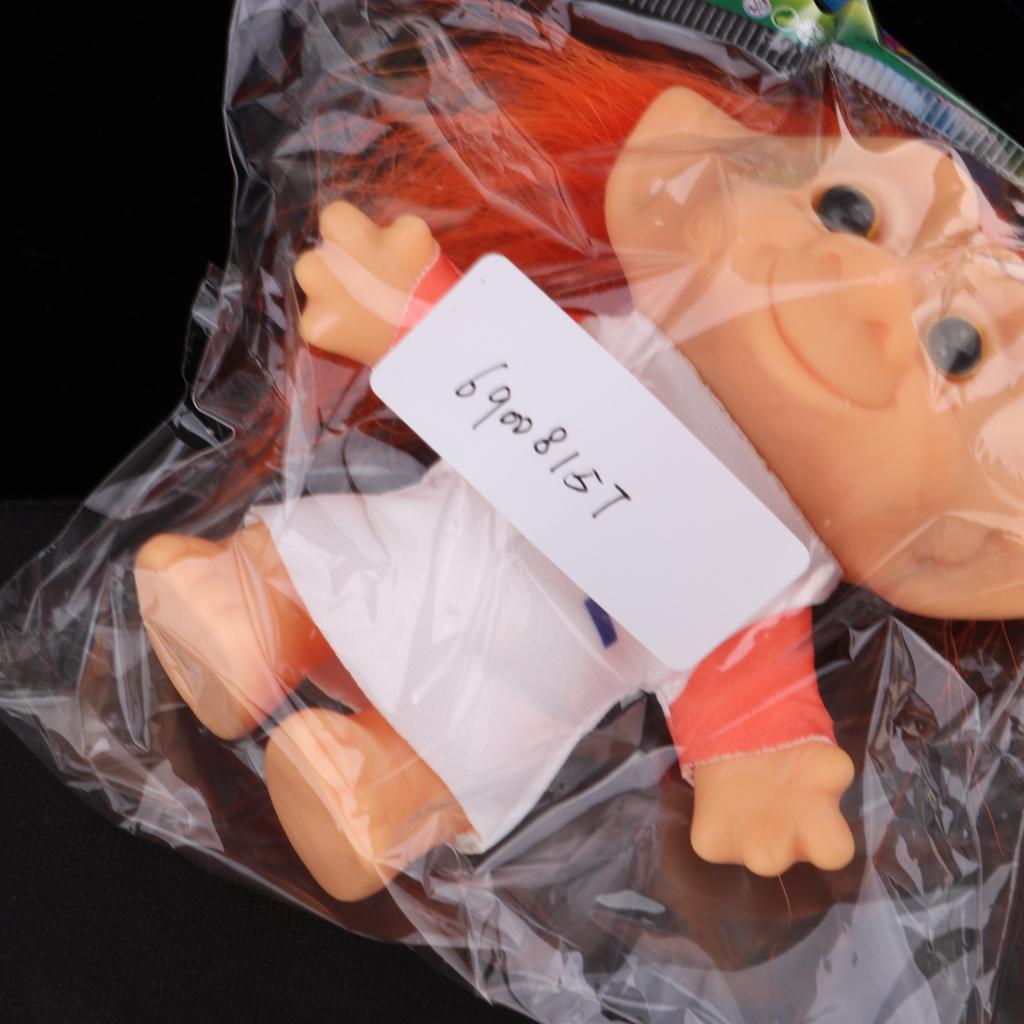 Delicate Lucky Troll Doll Mini Action Figures Toy Cake Decorations #4