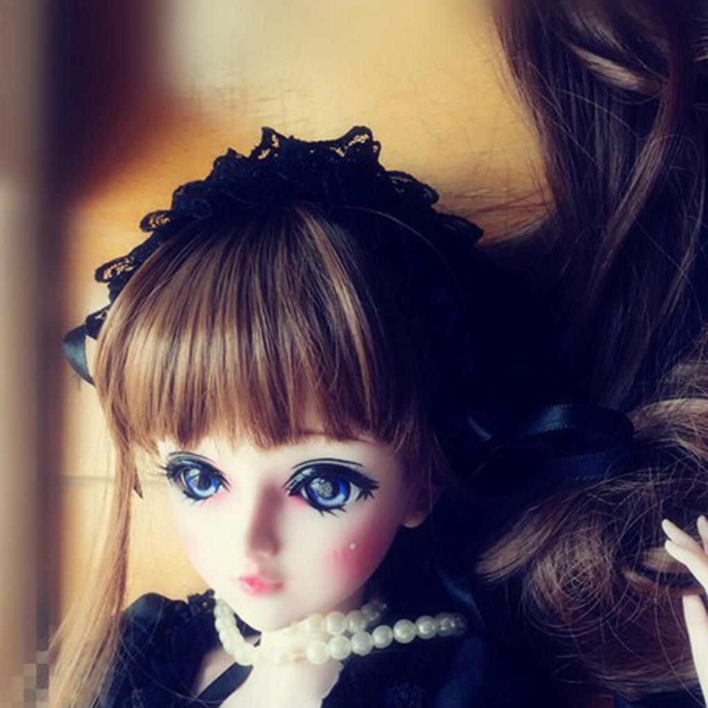 Safety 18mm Eyes Acrylic Eyeballs for 1/3 BJD Night Lolita Doll Yellow