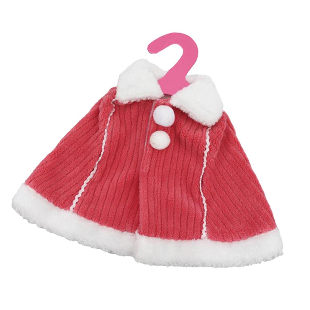 Lovely Doll Cape Fit For 18 Doll Outfits Accessories Pink"