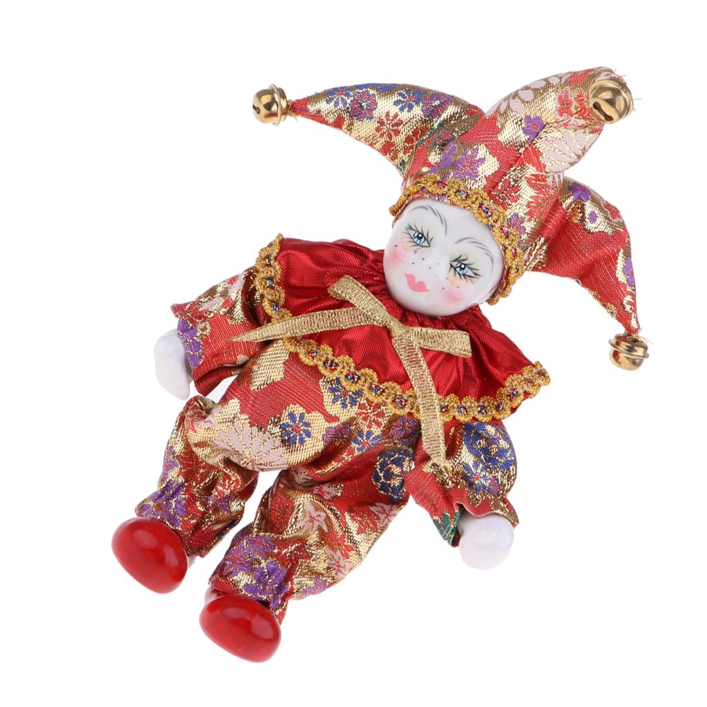 6 inch Italian Eros Triangel Doll Love Token Funny Clown Xmas Gift Red2