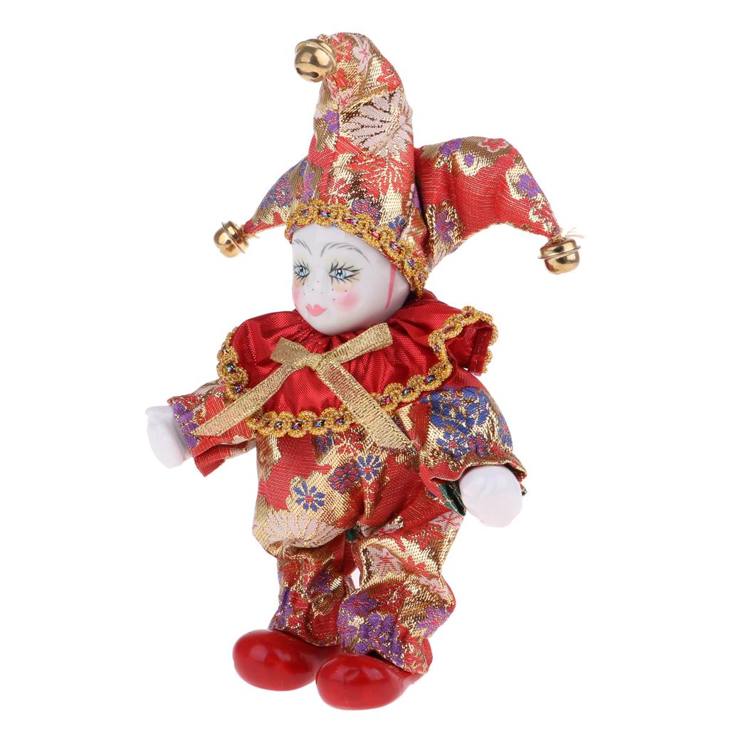 6 inch Italian Eros Triangel Doll Love Token Funny Clown Xmas Gift Red2