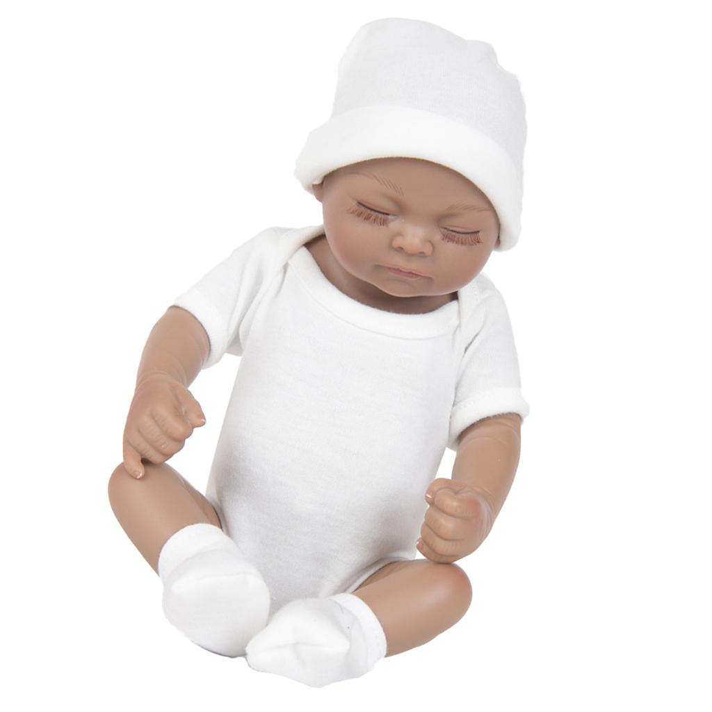 28cm Lifelike Silicone Vinyl Reborn Dolls Newborn Babies Doll Alive Baby #1