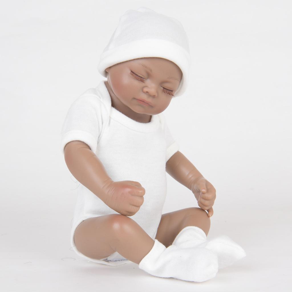 28cm Lifelike Silicone Vinyl Reborn Dolls Newborn Babies Doll Alive Baby #1