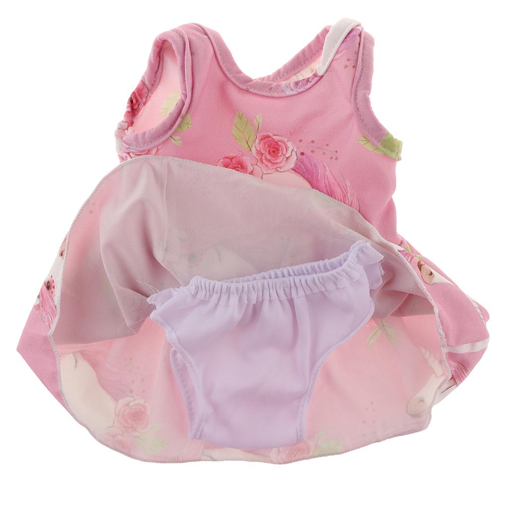 18inch Fashion Doll Outfits Princess Dress for Dolls Pink