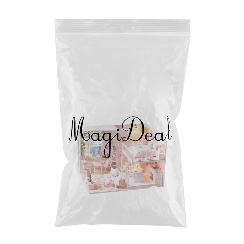 1/24 DIY Miniature Dollhouse Kit with Furniture Model - Quiet Life Kids Gift