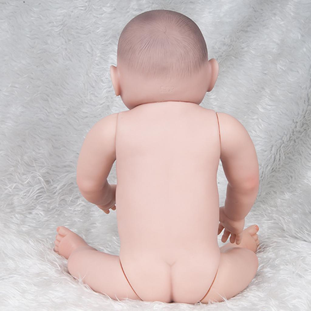26inch Lovely Realistic Silicone Full Body Reborn Baby Girl Doll Nude Body