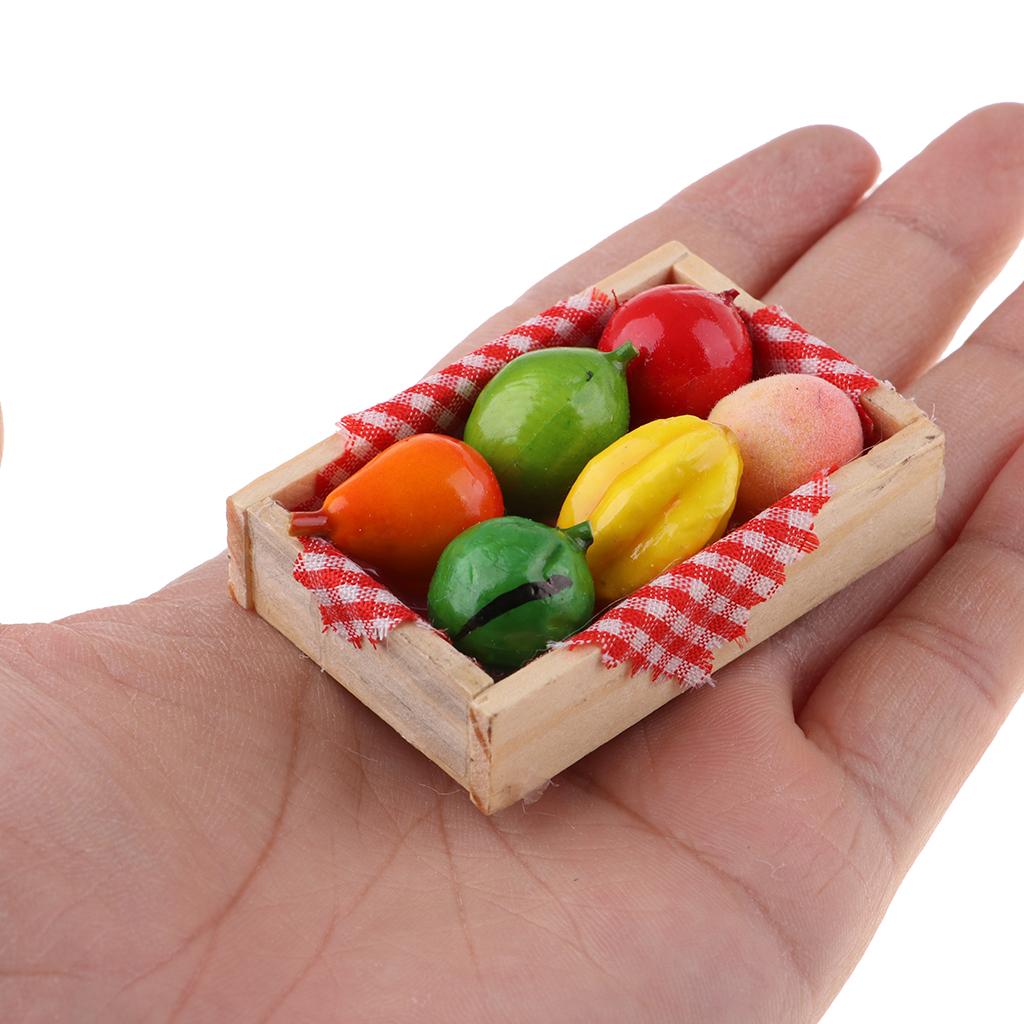 Miniature Food Collectibles for 1/12 Dollhouse Miniatures Kitchen Accessory