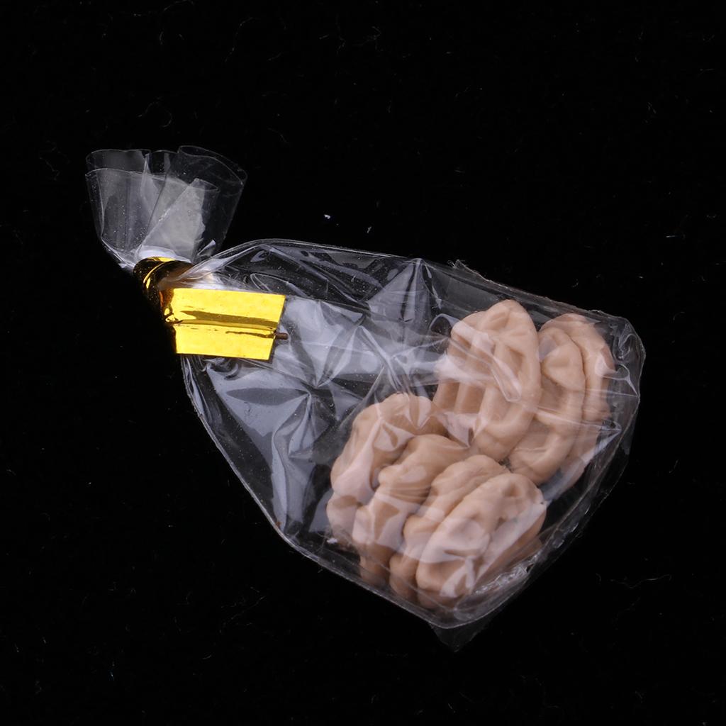 Miniature Food Realistic Tiny Cookies/Waffles for 1:12 Dollhouse F