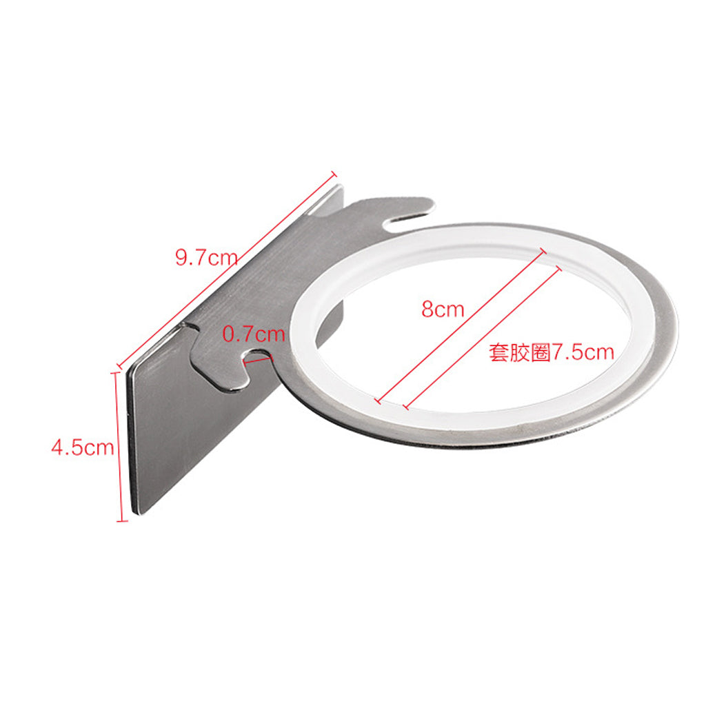 1 Pc 304 Stainless Steel Hair Dryer Rack Wall Mounted Hair Dryer Holder