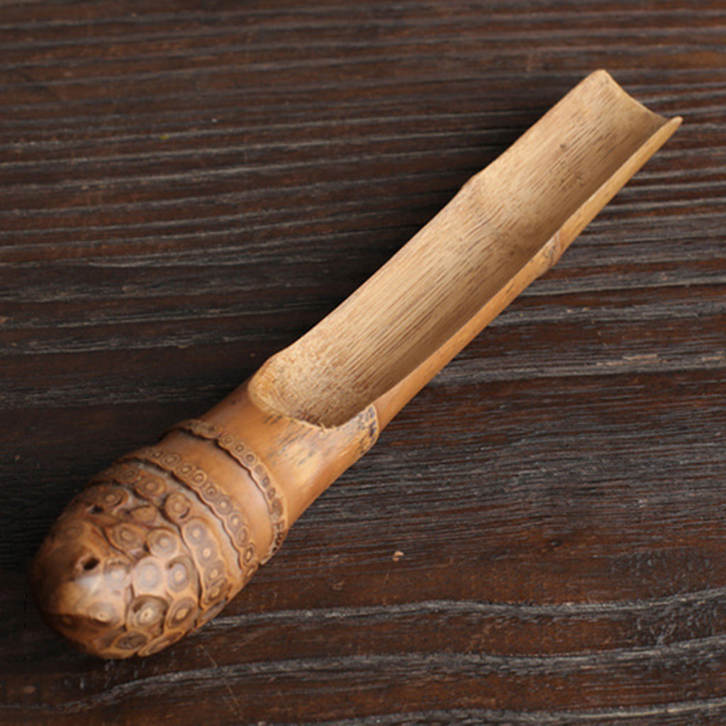 Japanese Bamboo Tea Spoon Tea Utensils Tea Tools Old Bamboo Root
