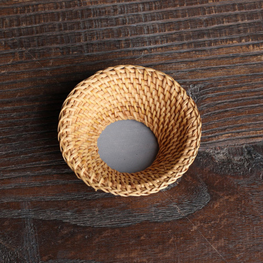 Bamboo Tea Filter Strainer Heat-resistant Tea Set Sessile Rattan