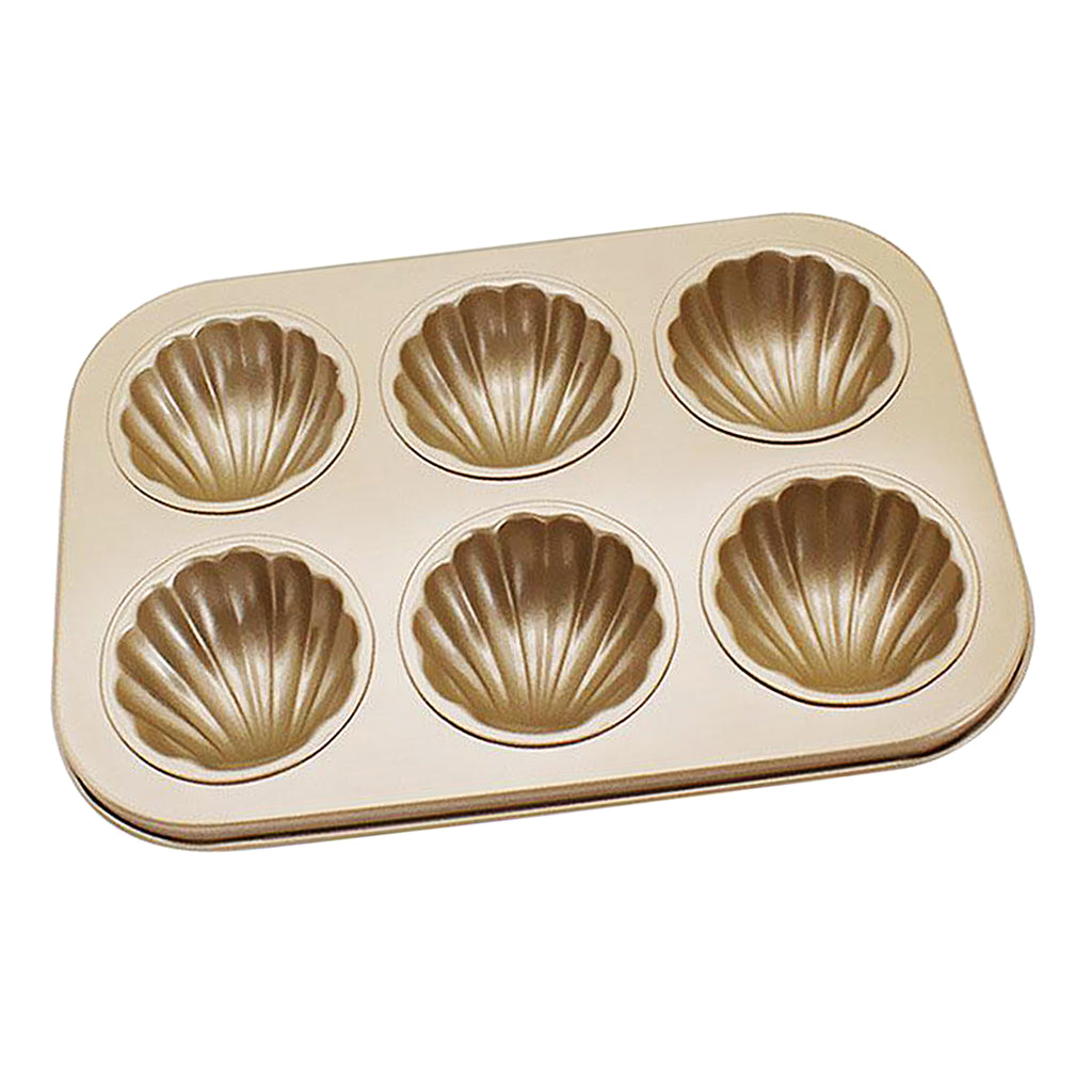 6-Cup Carbon Steel Cake Mould Baking Tray Pan Bakeware Banana