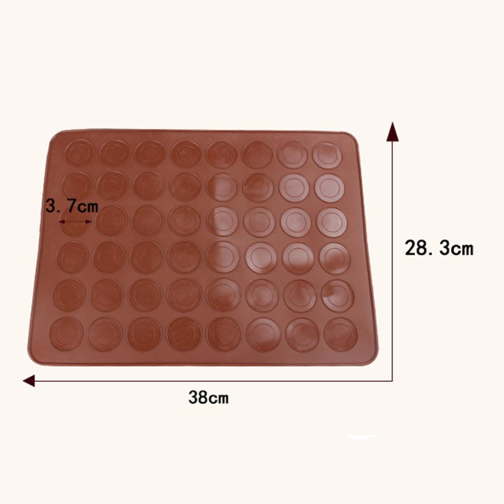 Silicone Macaron Biscuit Cookies Baking Mould Mat Tray Sheet Decorating Tool
