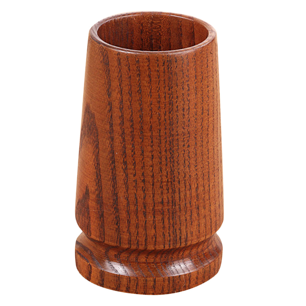 Natural Wooden Chopsticks Tube Rack Kitchen Tableware Storage Organizer