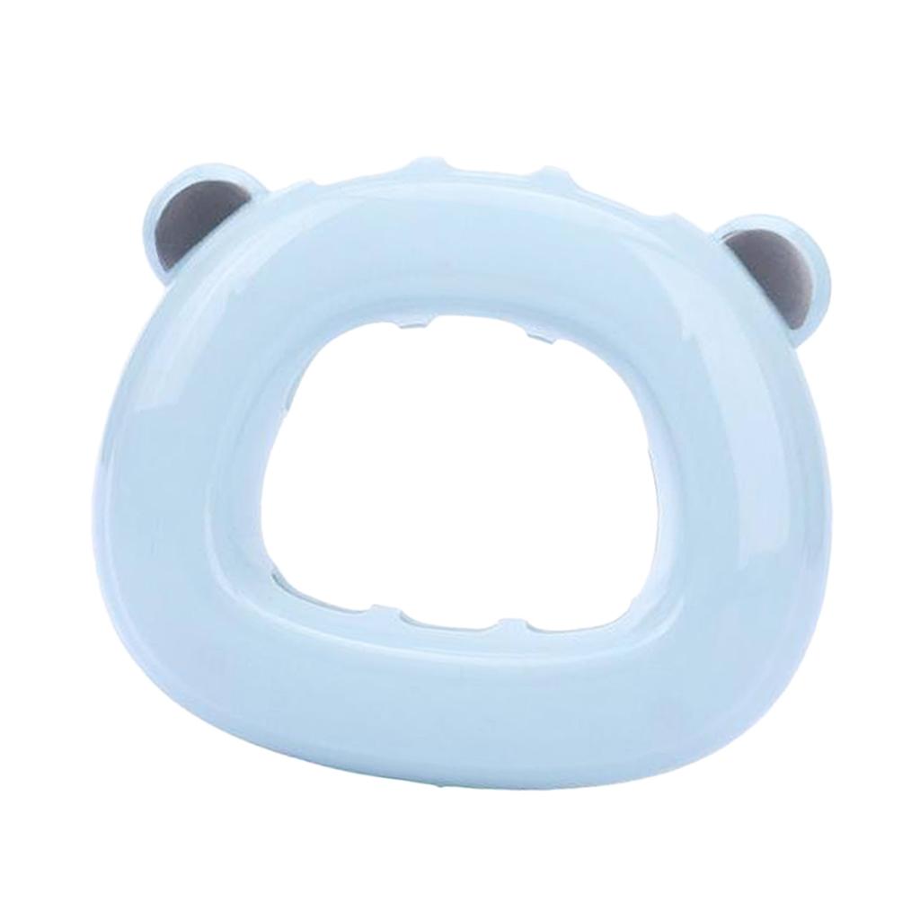 Bathroom Cute Toothbrush Wall Mount Holder Sucker Suction Organizer Blue