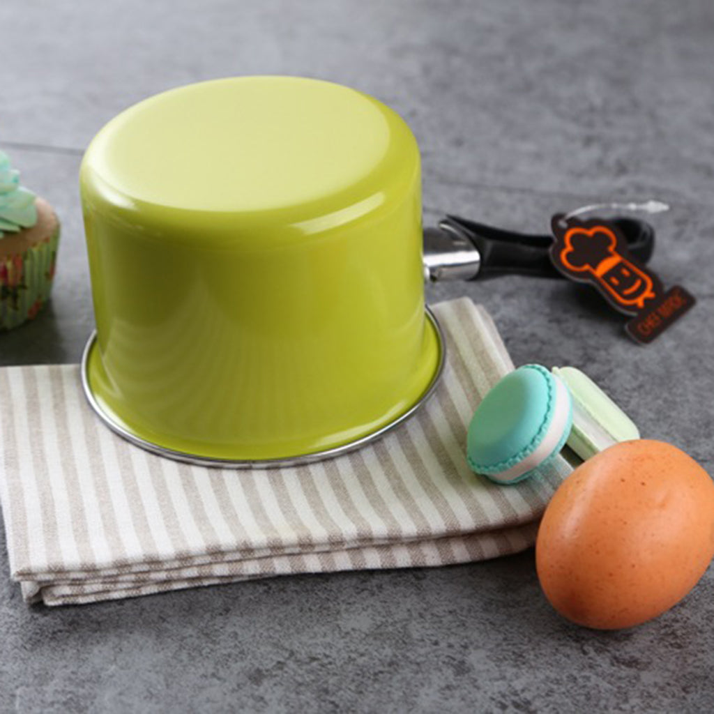 Mini Small 11cm Non Stick Sauce Pan Gravy, Mixtures,Milk Pan Cooking Green