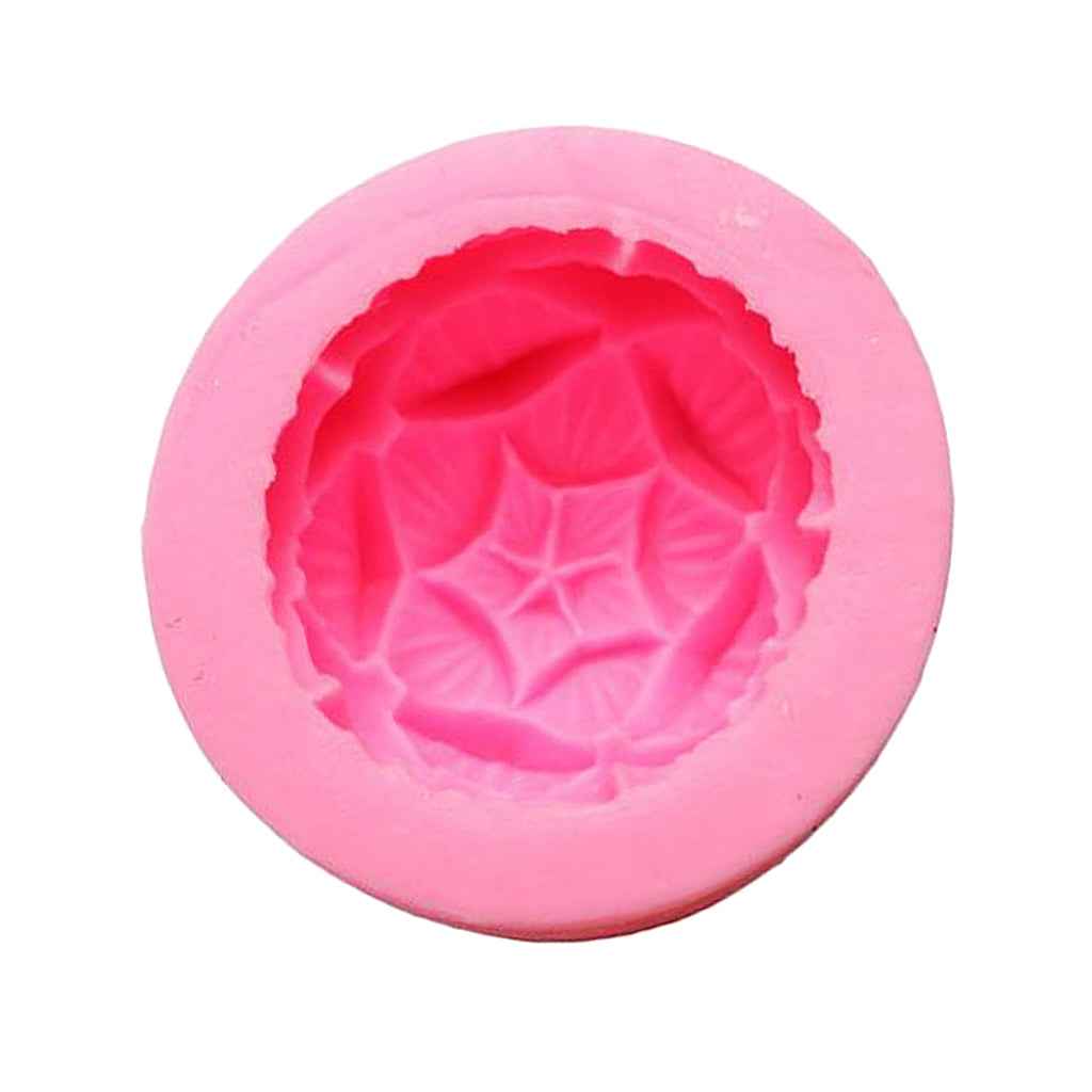 DIY Mould Silicone 3D Lotus Fondant Cake Mold Decorating Tools Sugarcraft(5.5x5x3cm)